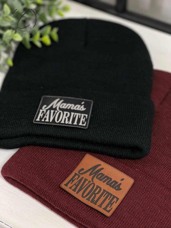 Gorro de parche favorito de mamá para venta al por mayor de CMD Wholesale