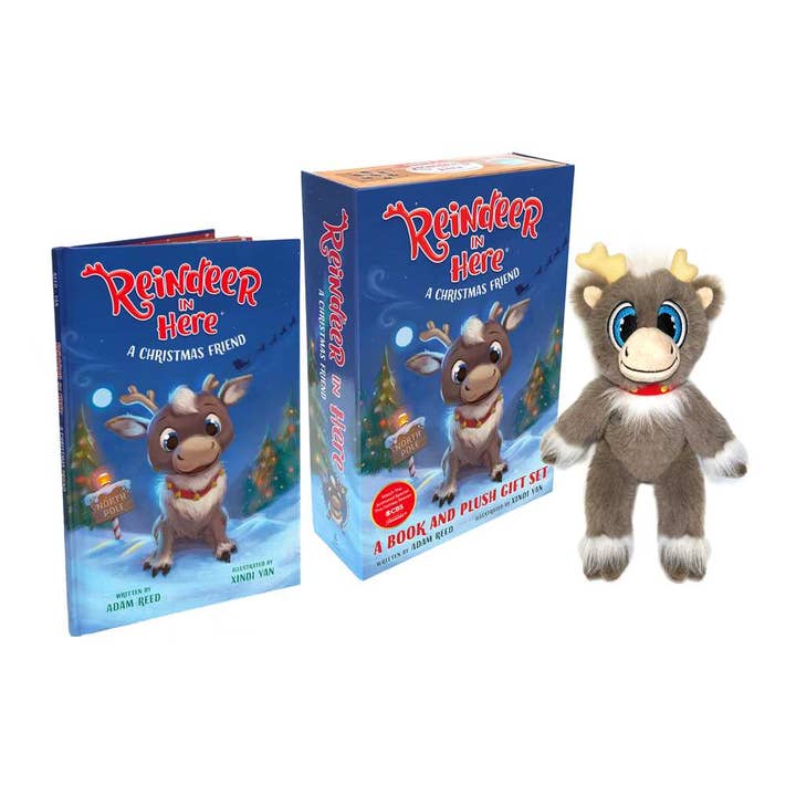 Simon & Schuster - Wholesale Book - Kids - Reindeer in Here (Book & Plush) by Adam Reed