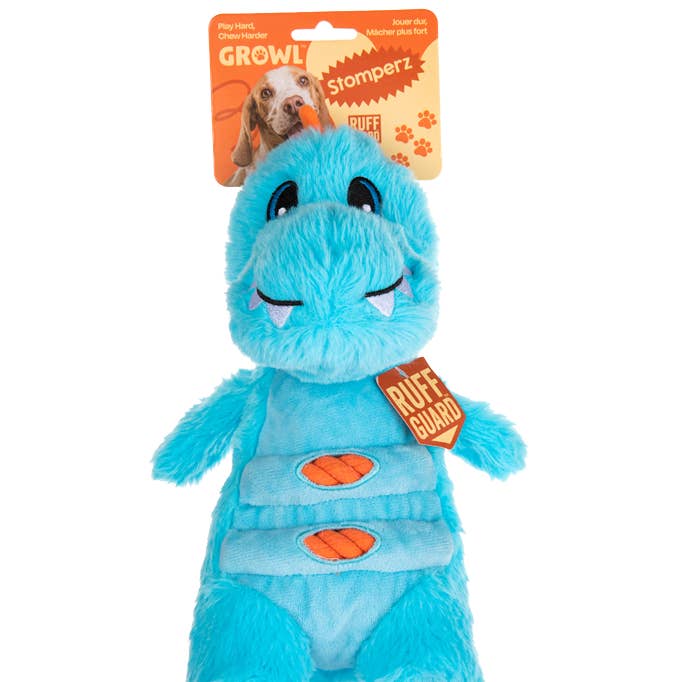 Growl Stomperz Terry den blå Tyrannosaurus-Rex för wholesale av Hofman Animal Care