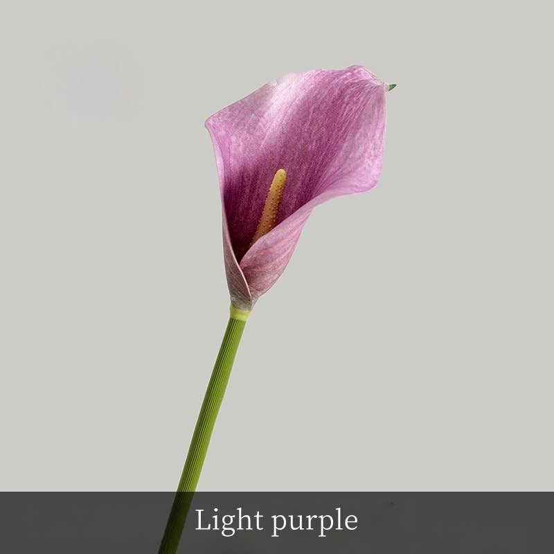 ACNITE(We cover U.S. import duties) - Vendita all'ingrosso Fiori finti - Giglio calla artificiale effetto reale per decorazione casa e fiori decorativi15