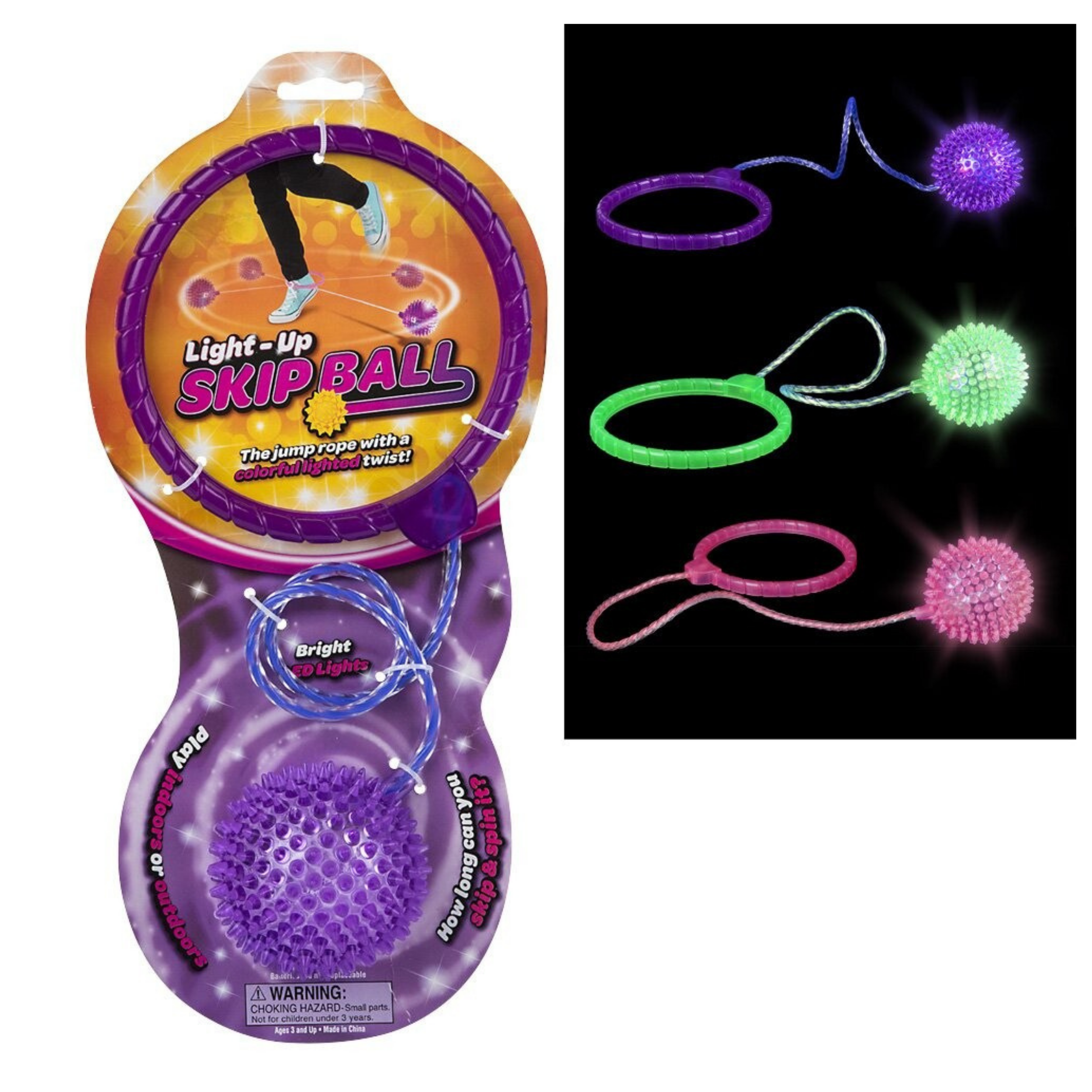 Pagdee Kids Juniors - Venta al por mayor Juguete con luces - Niños y bebés - Juguete de Pelota Saltarina Iluminada de Decoración Navideña para Niños - Surtido0