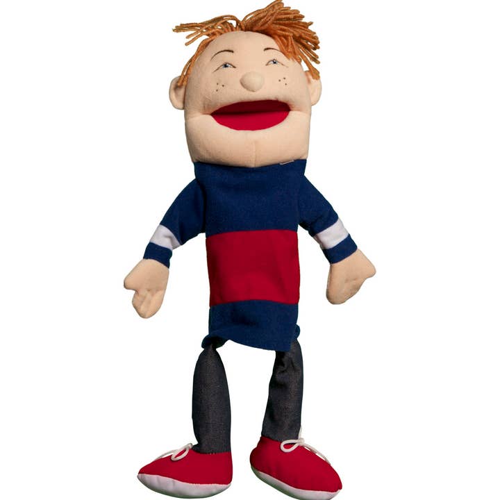 Sunny Puppets Double Face Garçon, Blanc (14") pour la vente par Silly Puppets