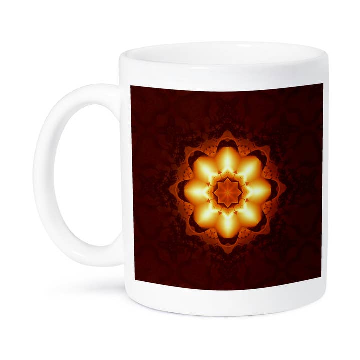 3dRose - Wholesale Coffee Mug - 3dRose, Glow Maia Treasure Mandala, Mug8