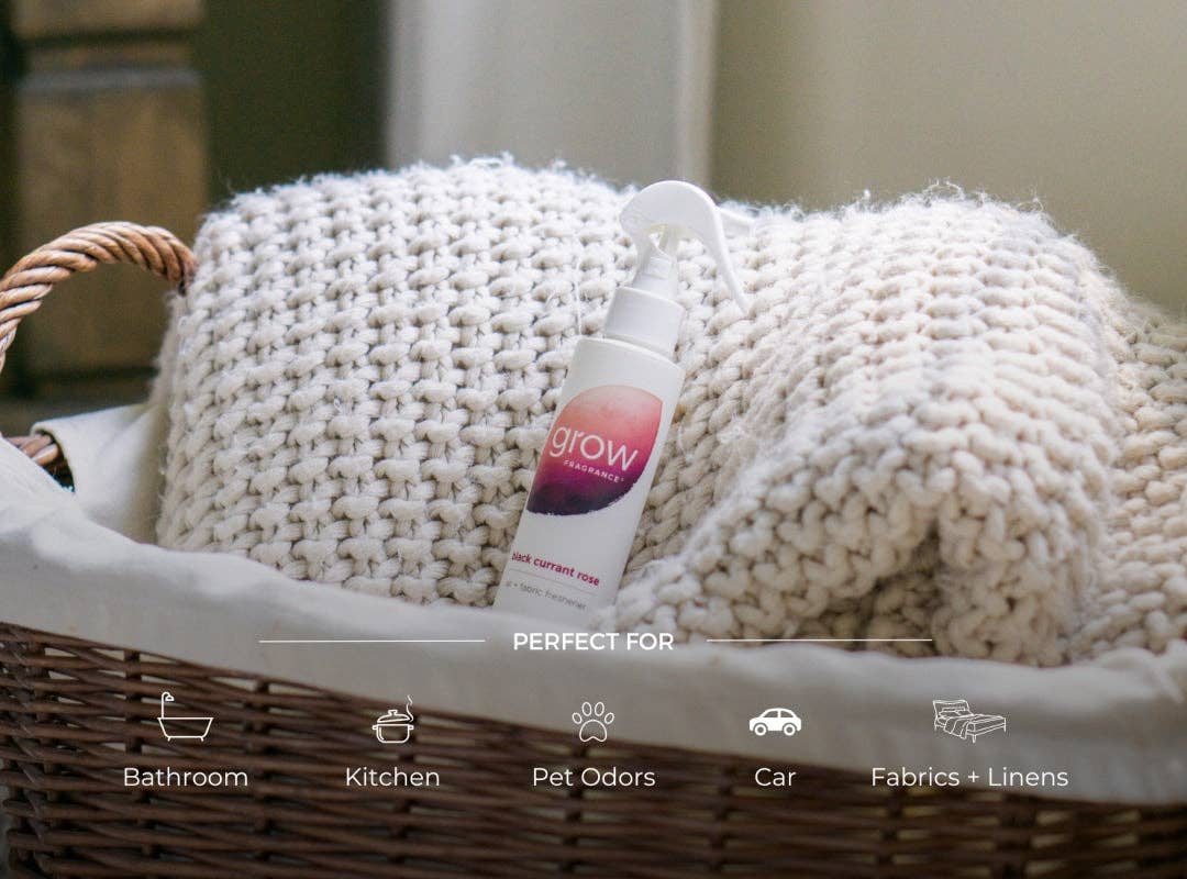 Grow Fragrance - Wholesale Air Freshener - Black Currant Rose Air + Fabric Spray2