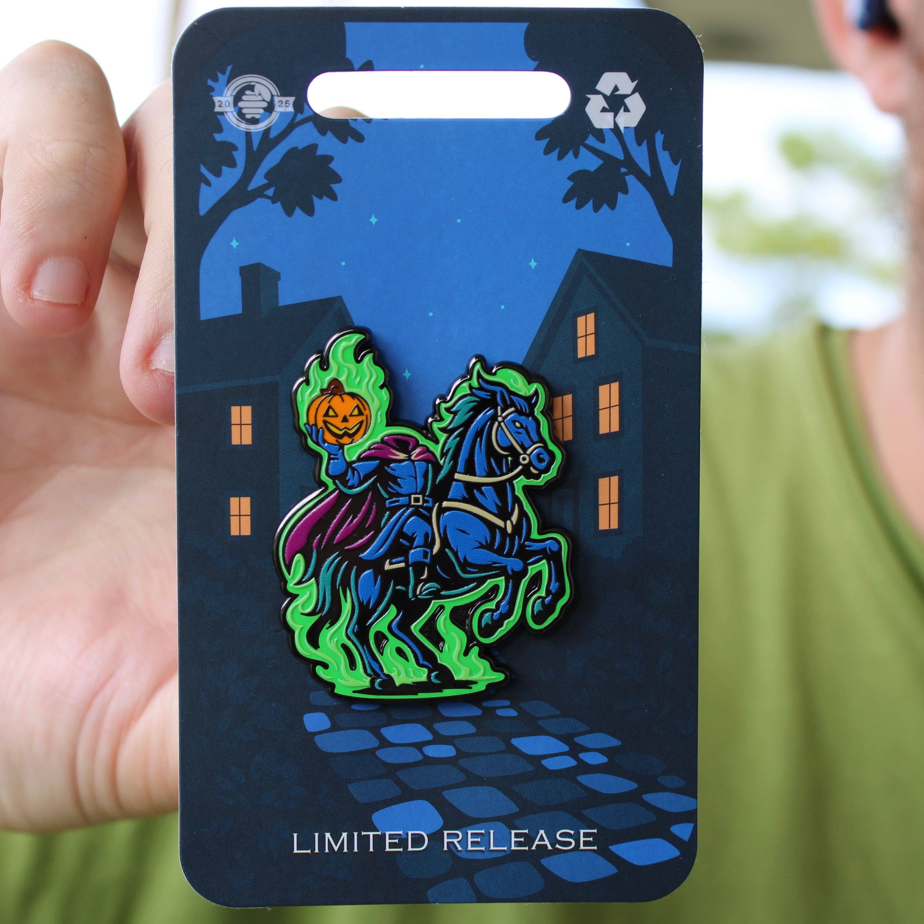 Pin Hive LLC - Wholesale Lapel Pin/Button - Headless Horseman Enamel Pin - Legend of Sleepy Hollow6