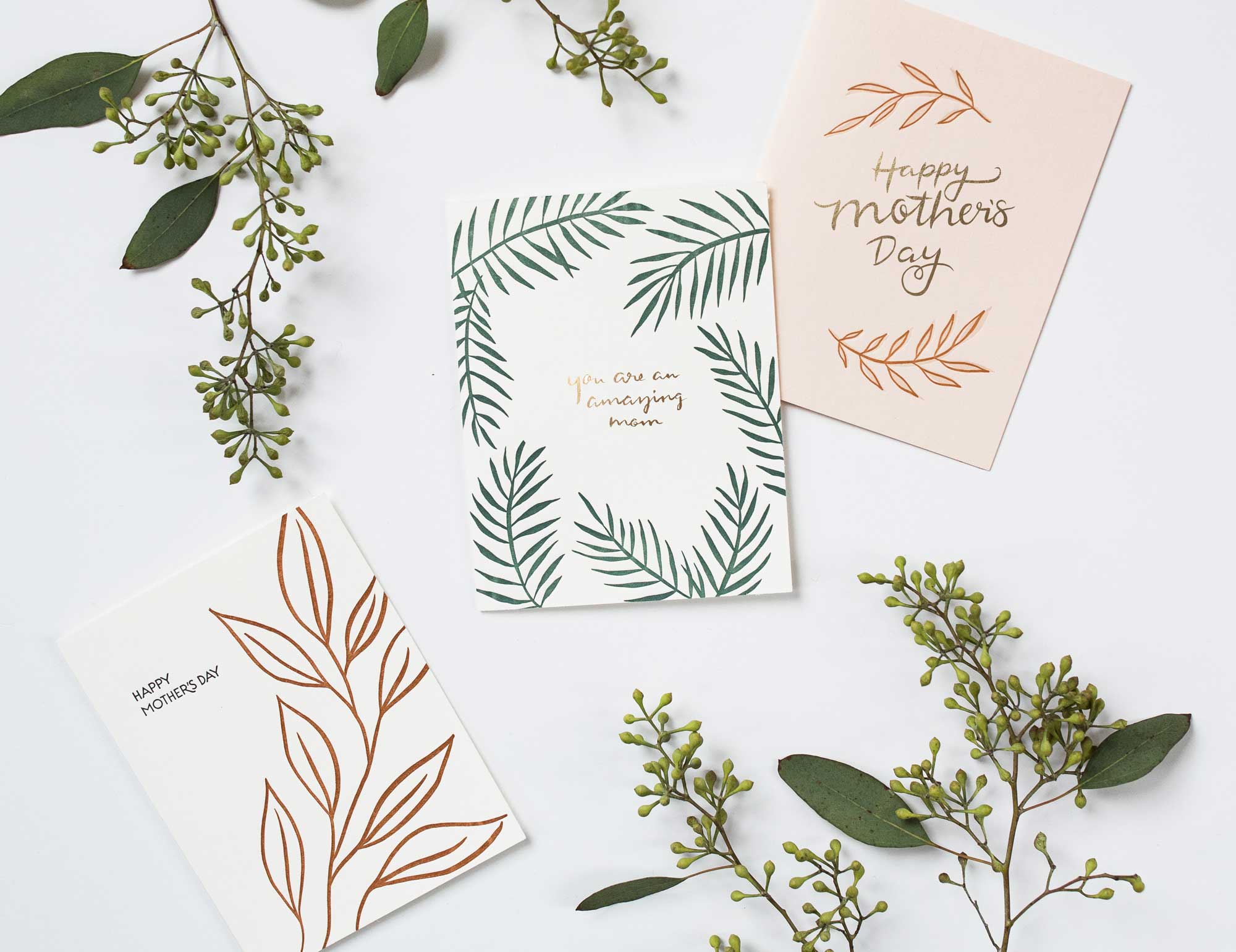 Lake Erie Design Co. - Wholesale Mother's Day Card - You Are an Amazing Mom - Palms2