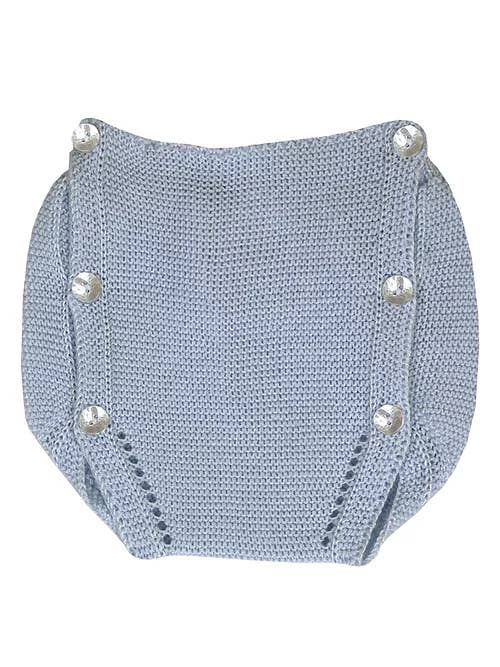 HOLA MAMI - Wholesale Underwear/Diaper Cover - Baby - Botones Bloomers Blue