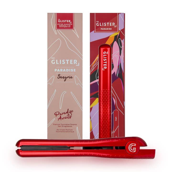 Glister - Wholesale Straightener/Flat Iron - Paradise 1.25" Flat Iron with Tourmaline Gemstone Infusion