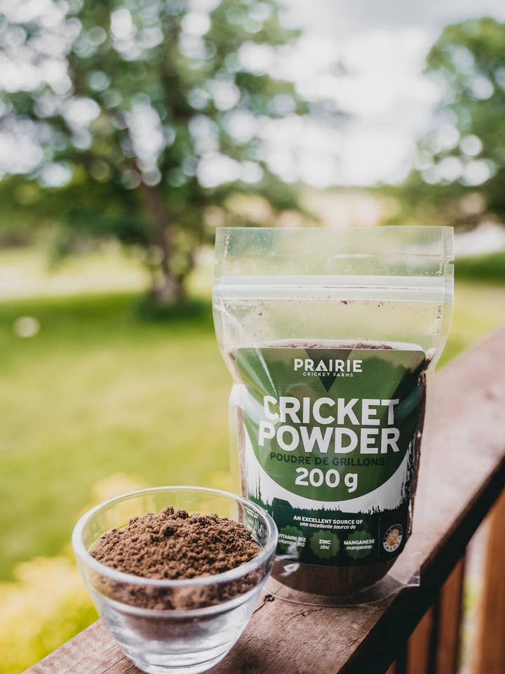 Poudre de cricket pour la vente par Prairie Cricket Farms