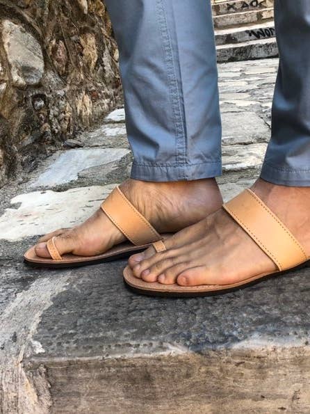 Christina Christi – wholesale Sandals – Men's – Mens Leather Sandals, Toe Ring Sandals, Greek Sandals4