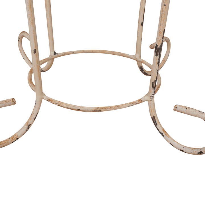 My Amigos Imports – wholesale Plant pot stand – Parksley Farmhouse Metal Planter Basket-WH-15x21H inches3