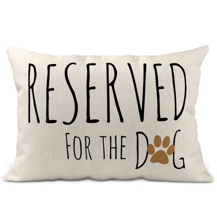 Cosy Spots Reserved Dog Cushion for Furry Friends for wholesale by Noble & Page