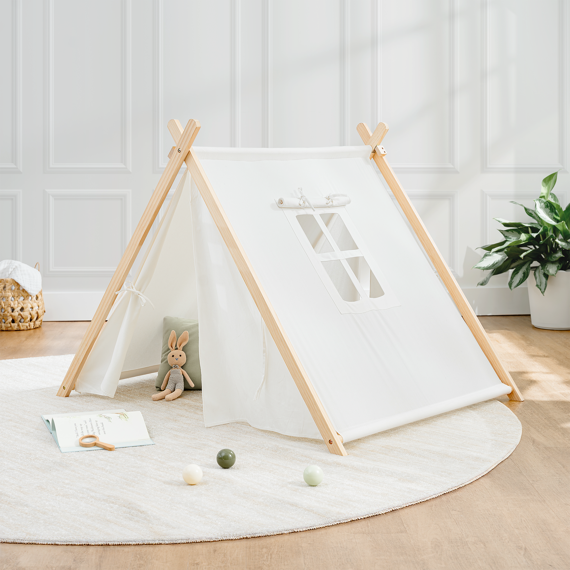 Comfy Cubs – wholesale Tält - Barn – Barnens lektält, inomhus lektält i canvas av Comfy Cubs0