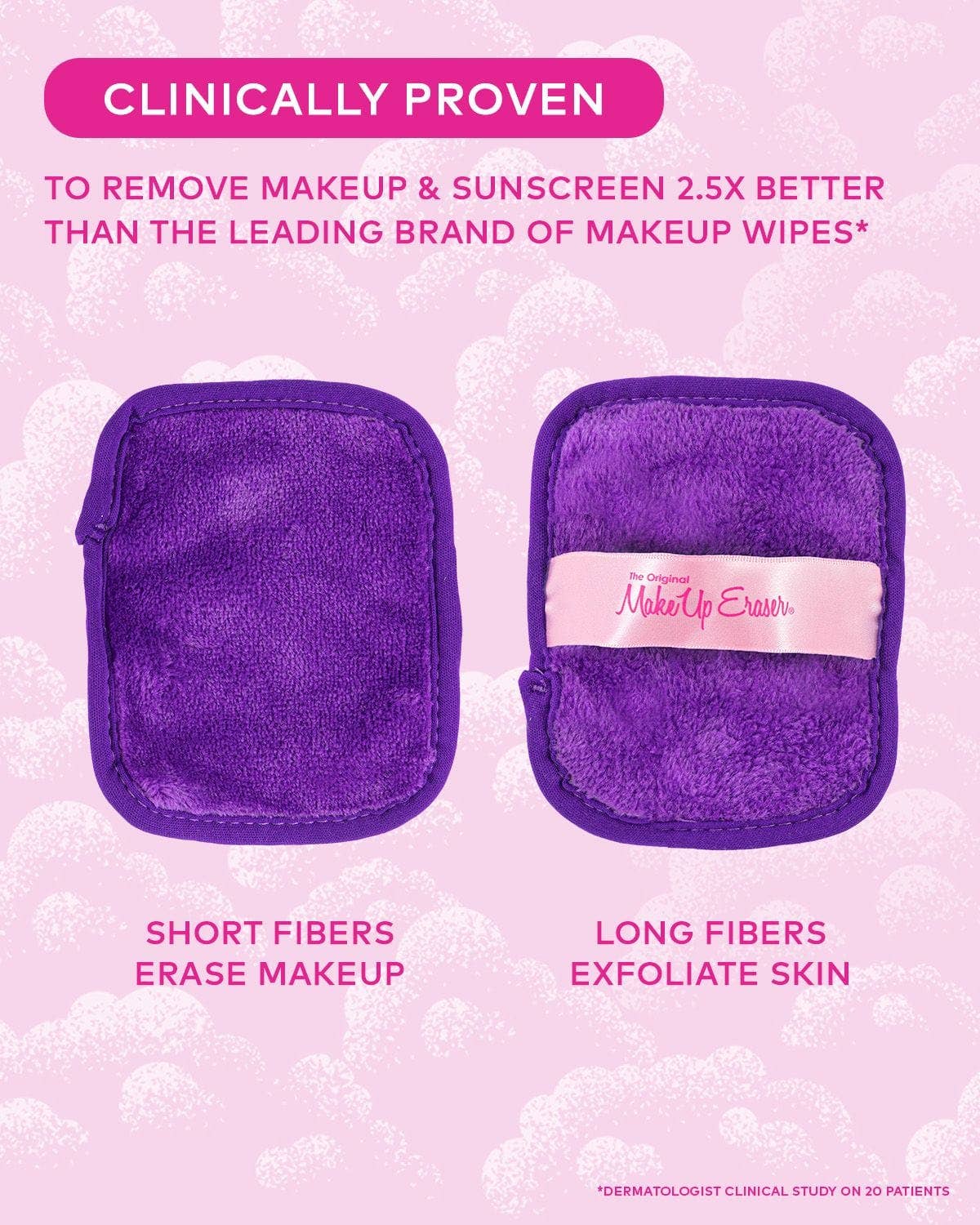 The Original MakeUp Eraser – wholesale Sminkborttagning – Queen Purple 7-dagars set | CLOSEOUT5