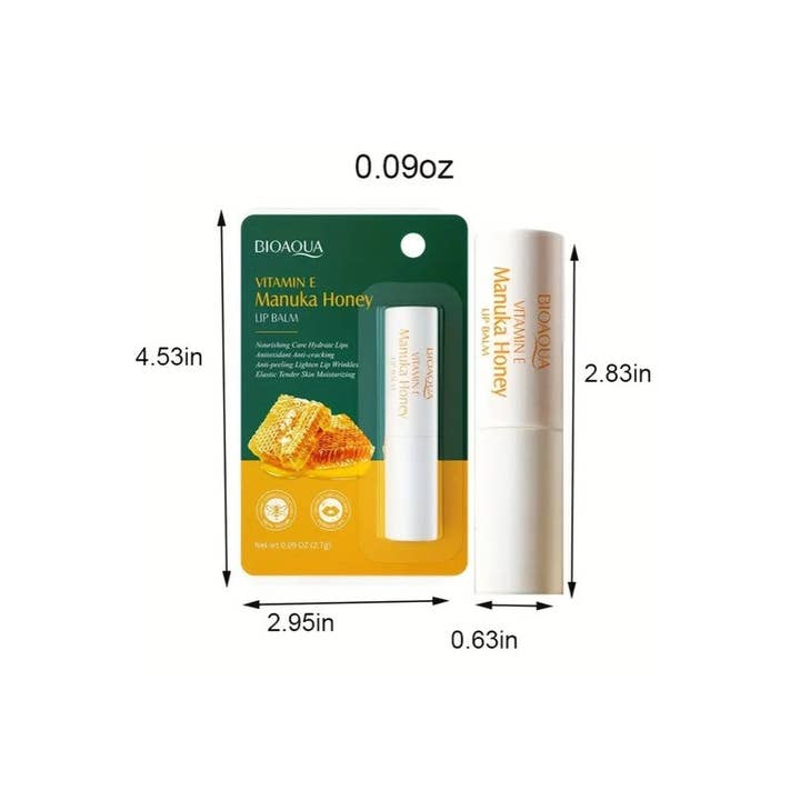 SurelyMine – wholesale Lip Balm – VITAMIN E MANUKA HONEY LIP BALM5