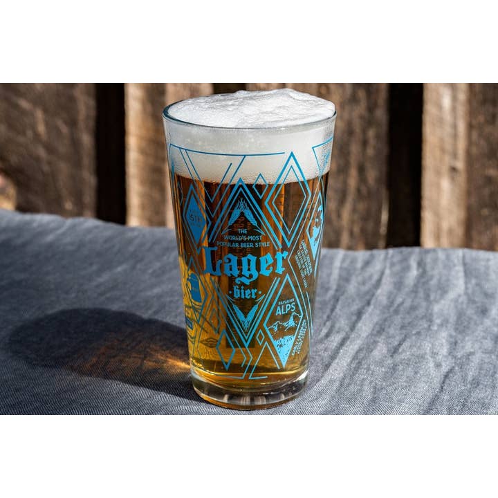 Well Told - Wholesale Beer Glass/Mug - Beer - Origins - Pint Glass w/ Origin Story Card - 16 oz2