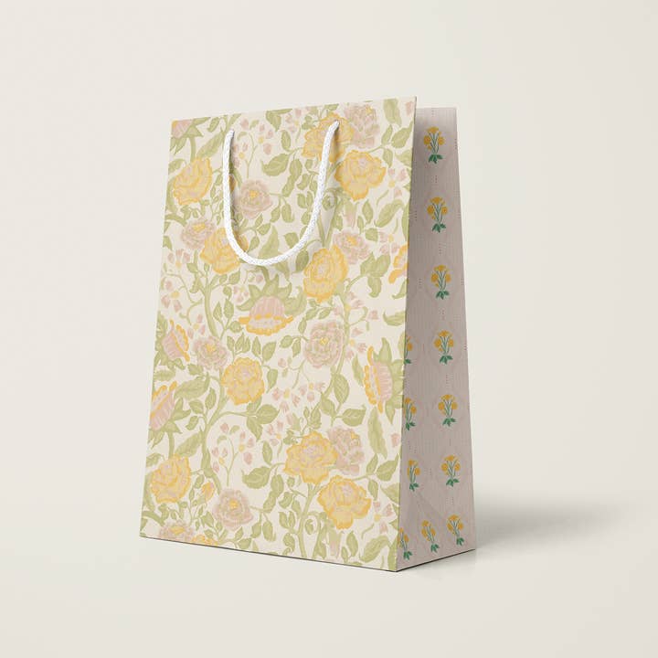 The English Rose Gift Bag for wholesale by re:mused studio