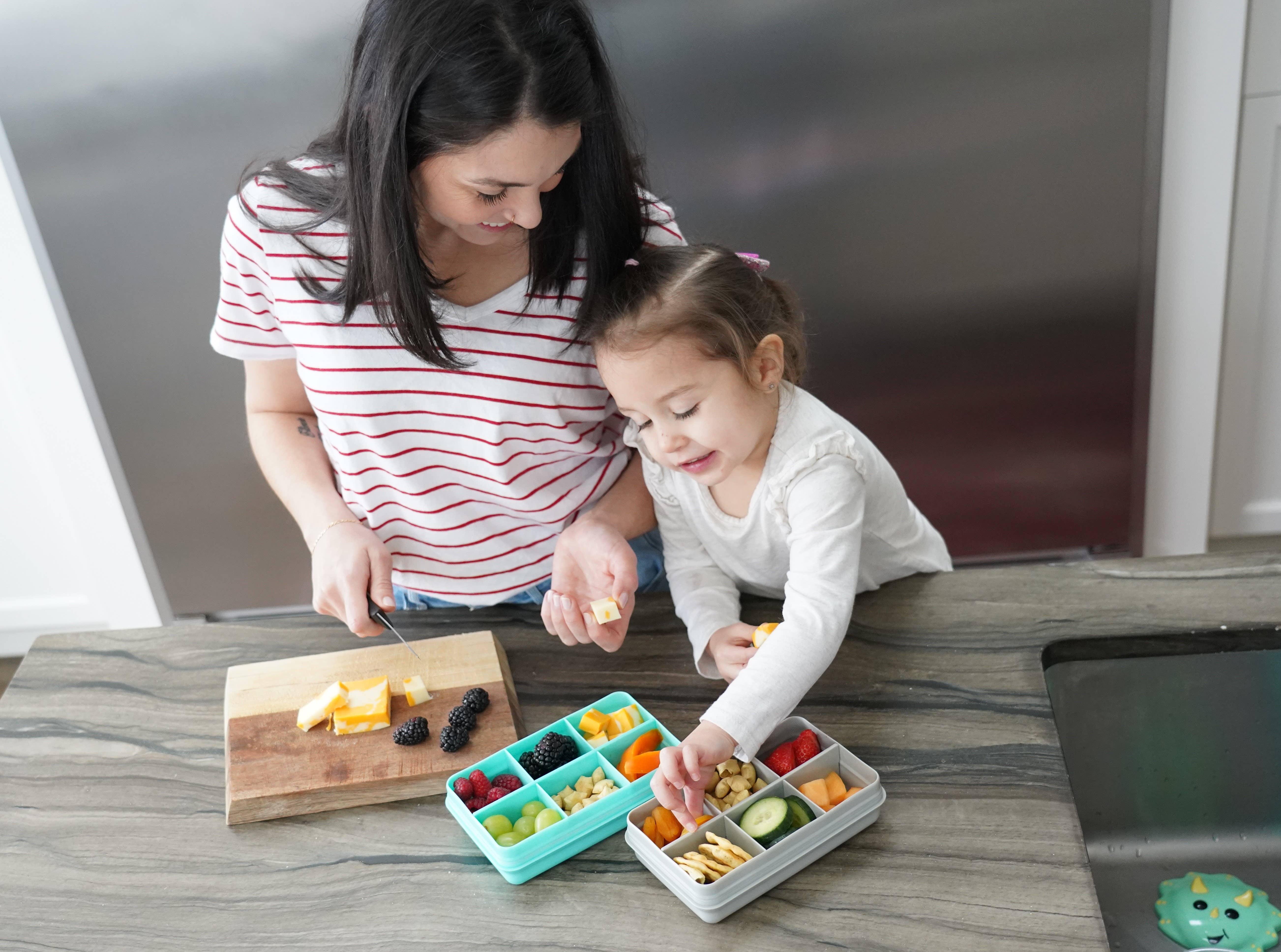 melii – Caixa de snacks - Crianças e bebés por atacado – Caixa Snackle mini com 6 compartimentos27