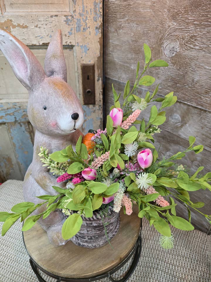 Cotton Candy 19in Bush for wholesale by Wholesale Home Decor