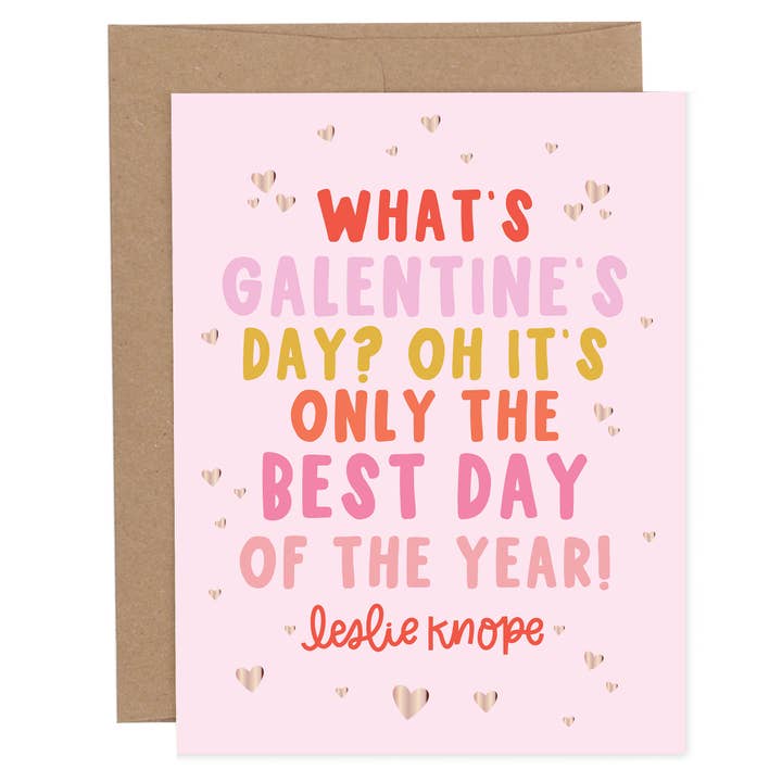 Galentine's Day Greeting Card for wholesale by Pippi Post