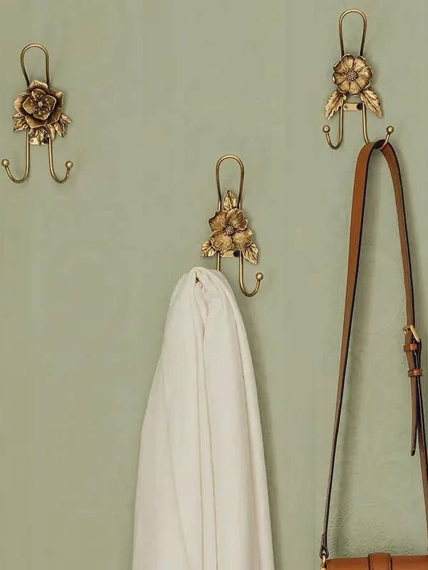 IRON FLOWER HOOK for wholesale by Vagabond Vintage