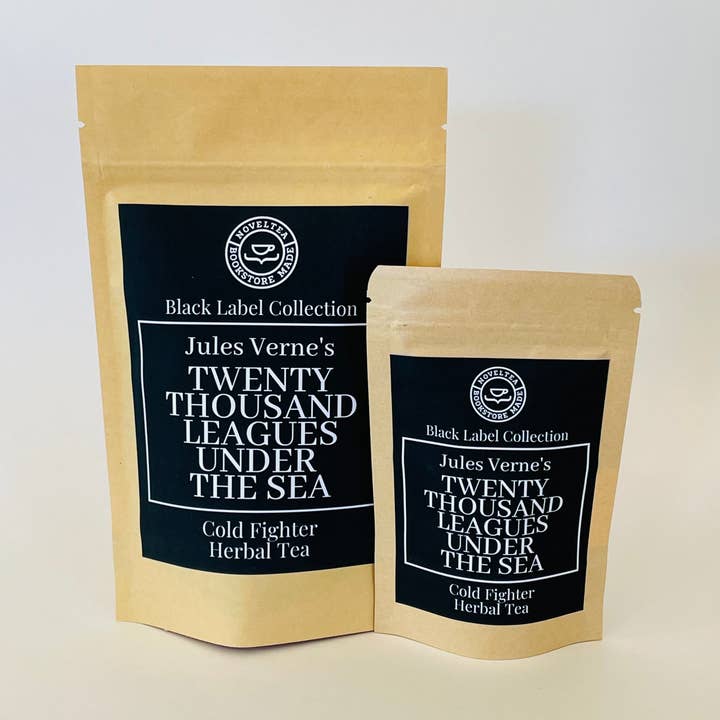 Twenty Thousand Leagues Inspired - Cold Fighter HERBAL TEA for wholesale by NovelTea Bookstore & Gifts