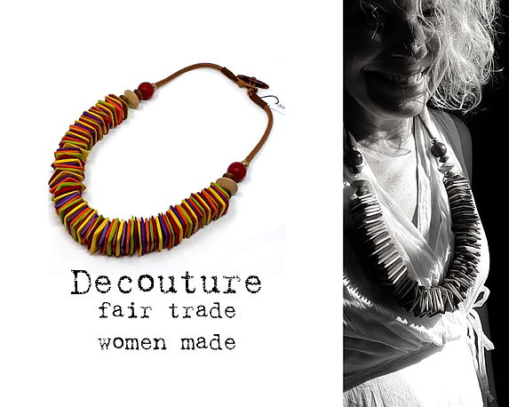 Decouture - Vendita all'ingrosso Collane di perline/perle - Collana Quadrata Carnevale1