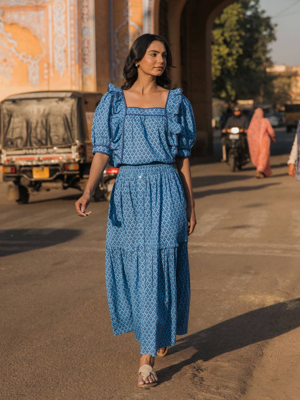 Ophelia & Indigo – Engroshandel Nederdel - Dame – Jeannie Nederdel3