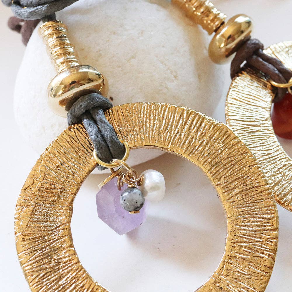 ÉMOLO - Wholesale Choker/Collar - Monsul CIRCLE long necklace4