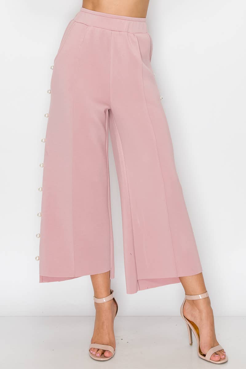 Joh Apparel – Großhandel Hose – Damen – Farrah French Scuba Pearl Lange Hose12