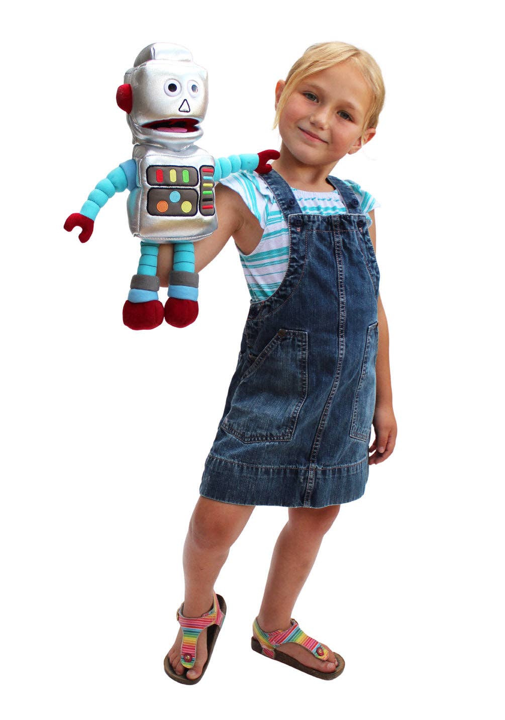 Silly Puppets - Vente Marionnette – enfant et bébé - Silly Puppets Robot (35 cm)3