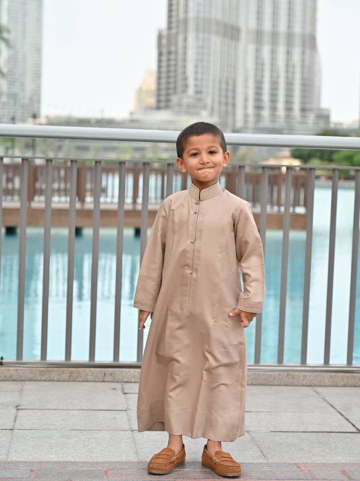 MY LITTLE JUBBA - Venta al por mayor Peto - Bebés - Café con leche bahreiní Baby Jubba