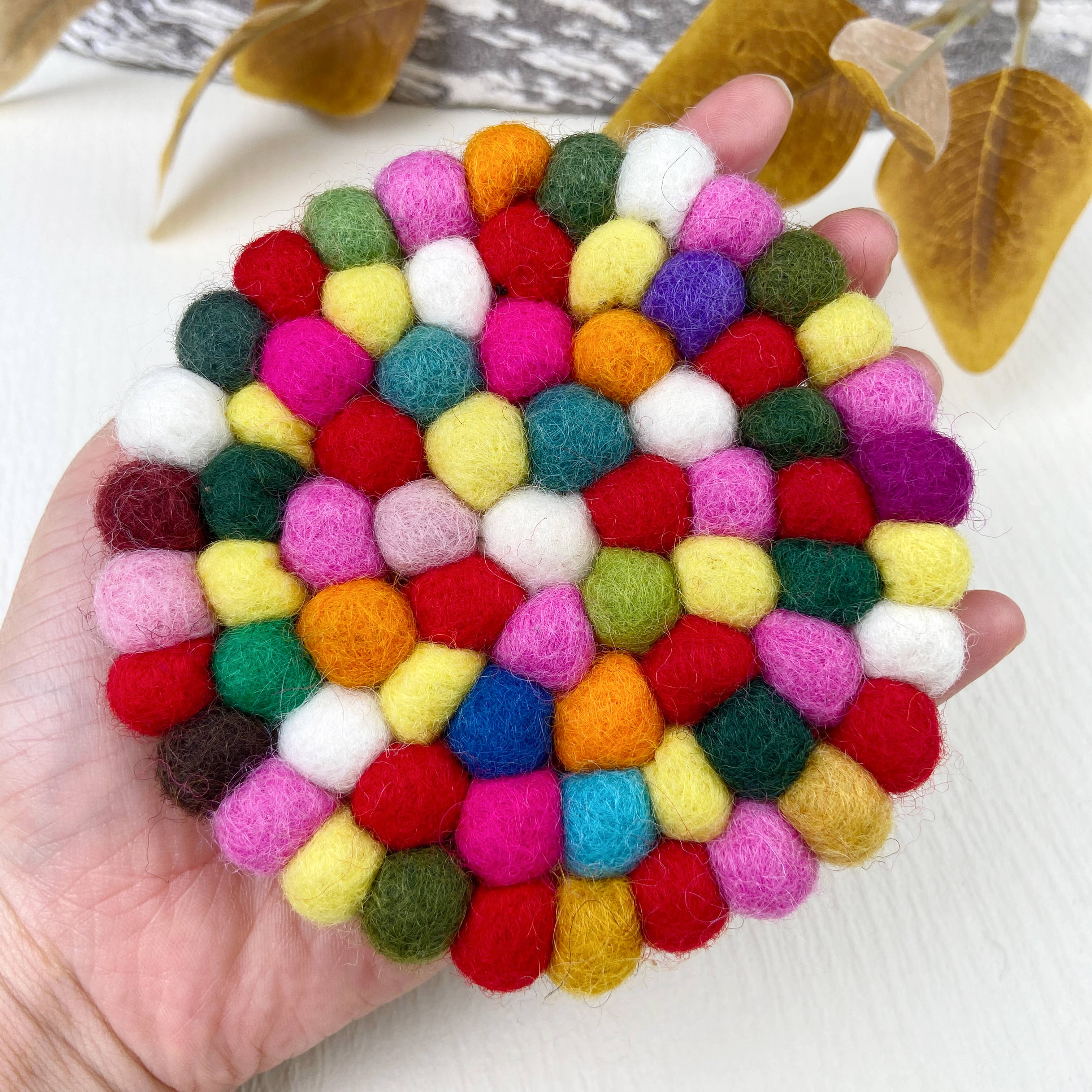 mildstyles - Wholesale Onderzetters - Ronde onderzetters, placemats en pannenlappen van wollen vilt - cadeaus4