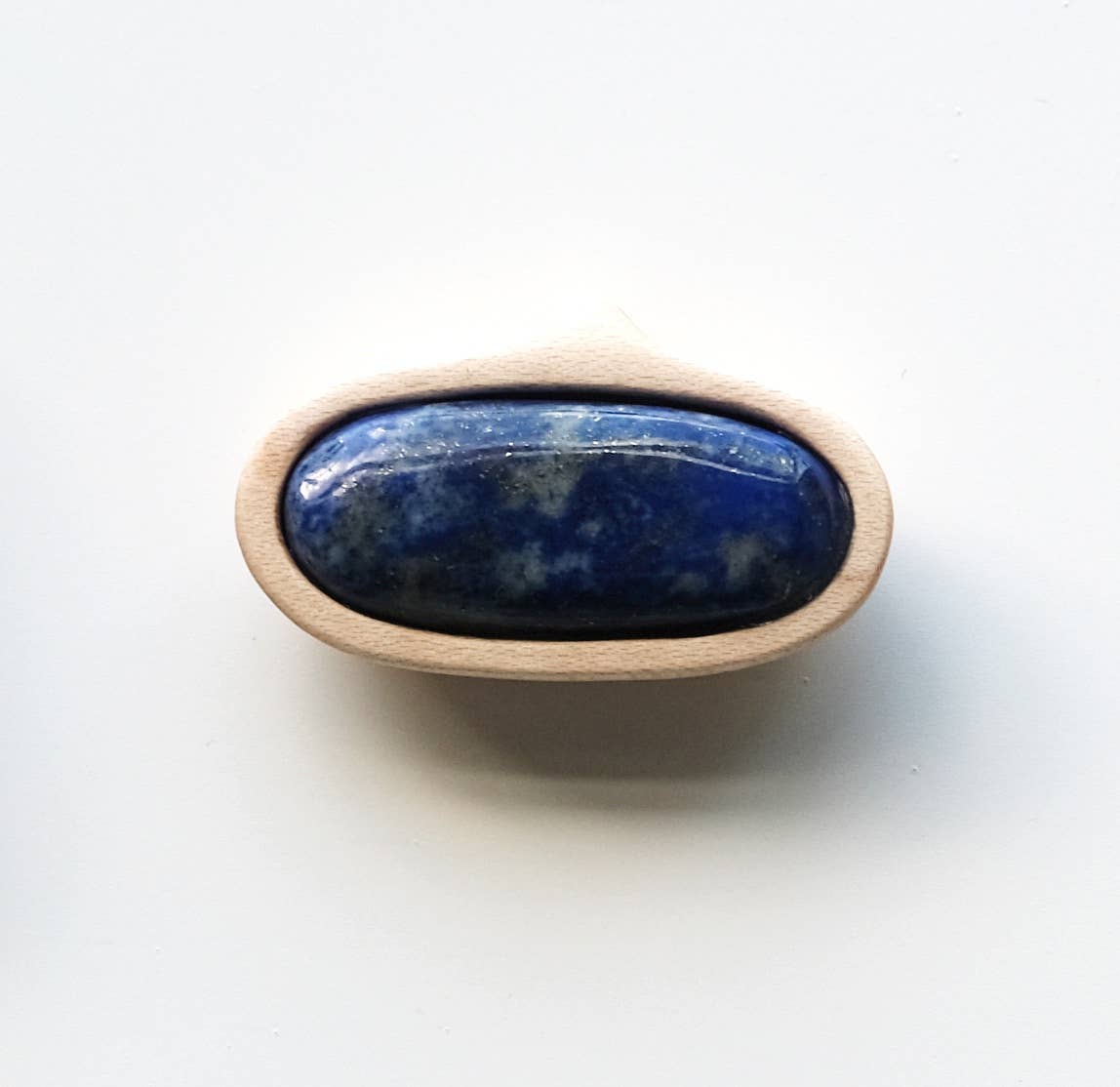 Object Flux - Wholesale Pendant/Charm Necklace - Specialty Lapis Lazuli in Wood Pendant Necklace4