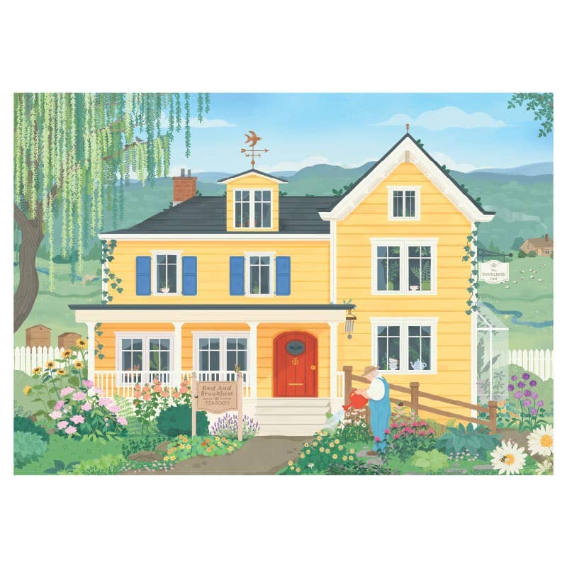 Trevell - Wholesale Puzzle - Adult - Puzzle Bumblebee Gardens – Trevell – 1000 pieces2
