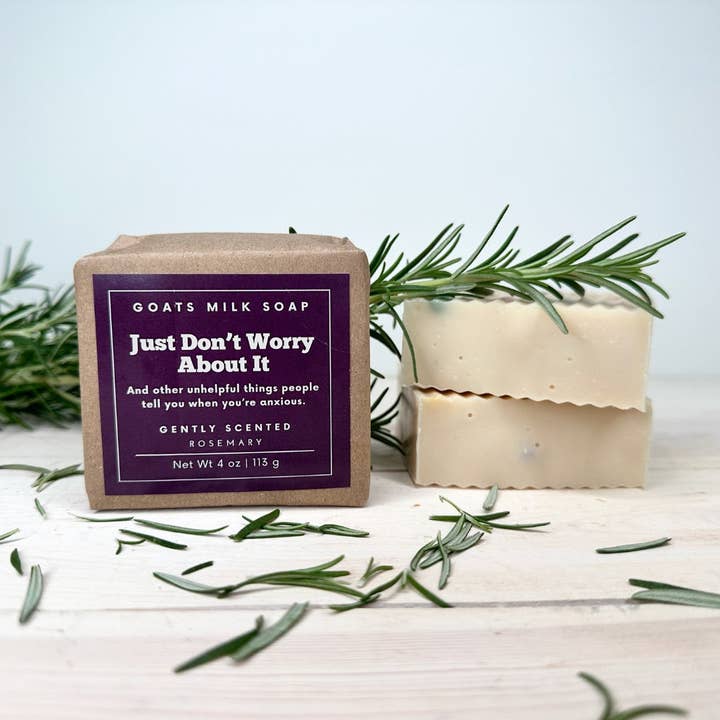 Rosemary | Mental health humor | Just Don't Worry About It for wholesale by Falcone Farm