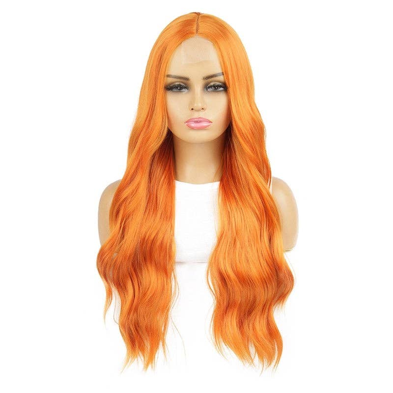 FurDecoration - Wholesale Hair Extensions - Long Wavy Hair Extension With Center Part For Big Waves1