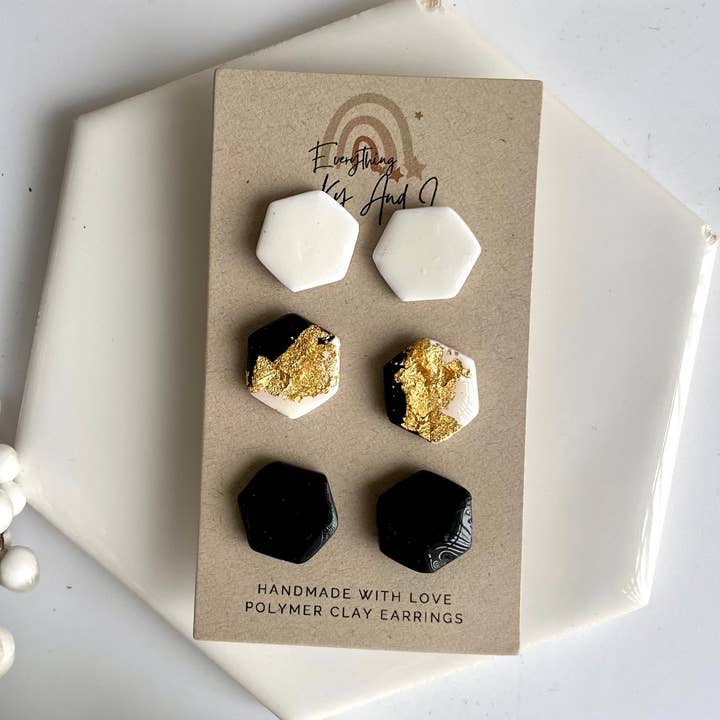 Everything Ky and I - Wholesale Jewelry Set - Holiday Elegant Simple Studs0