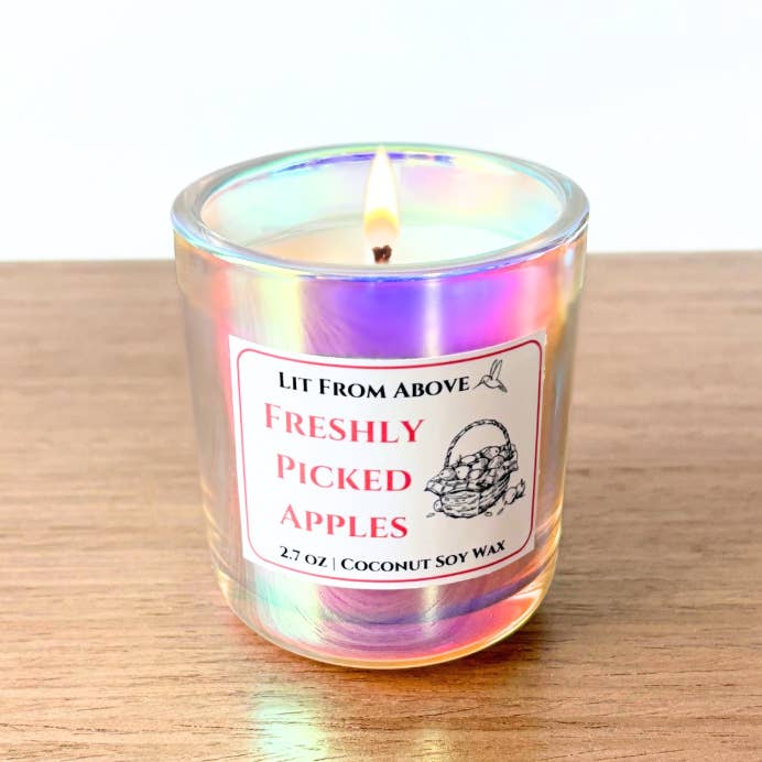 Lit From Above - Wholesale Jar/Filled Candle - Freshly Picked Apples • 2.7 oz2