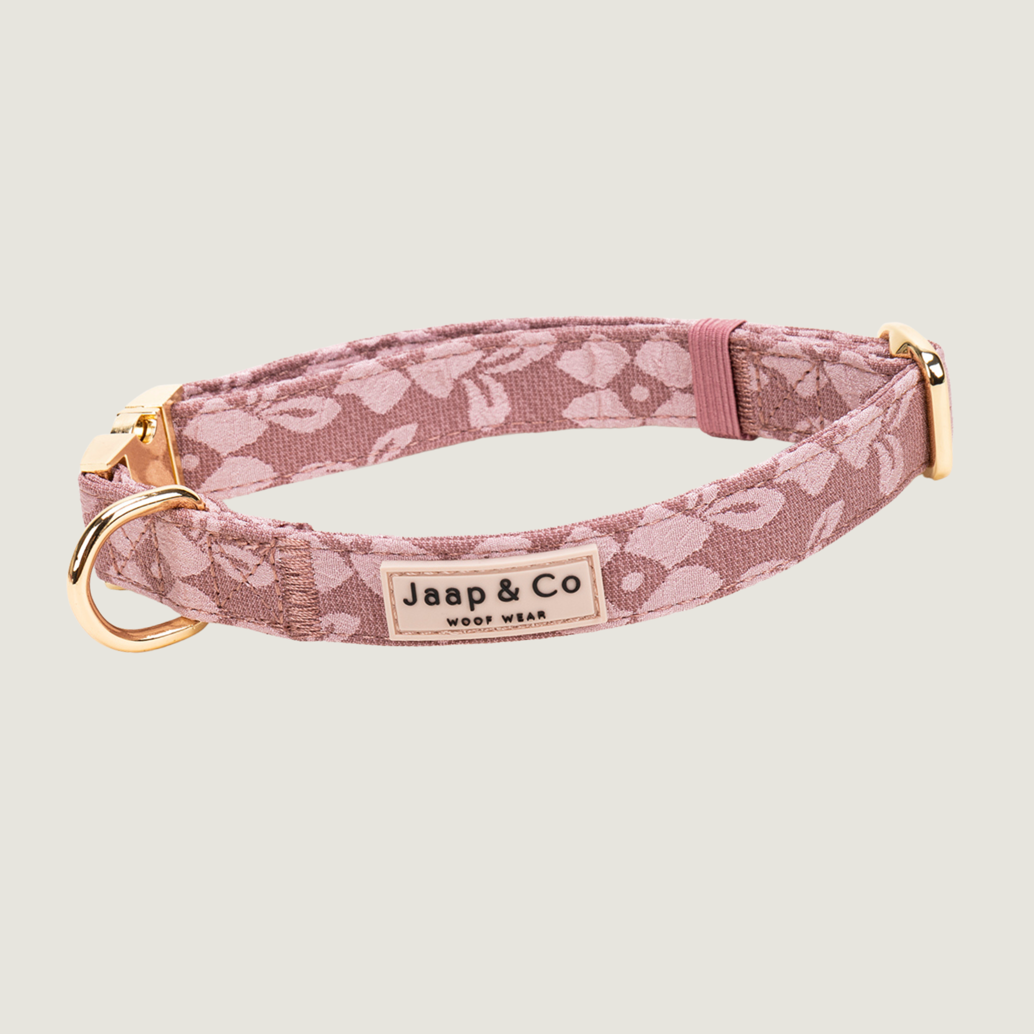 Jaap & Co - Woof Wear - Vente Collier – chien - Rosé Dusk - Collier pour chien0