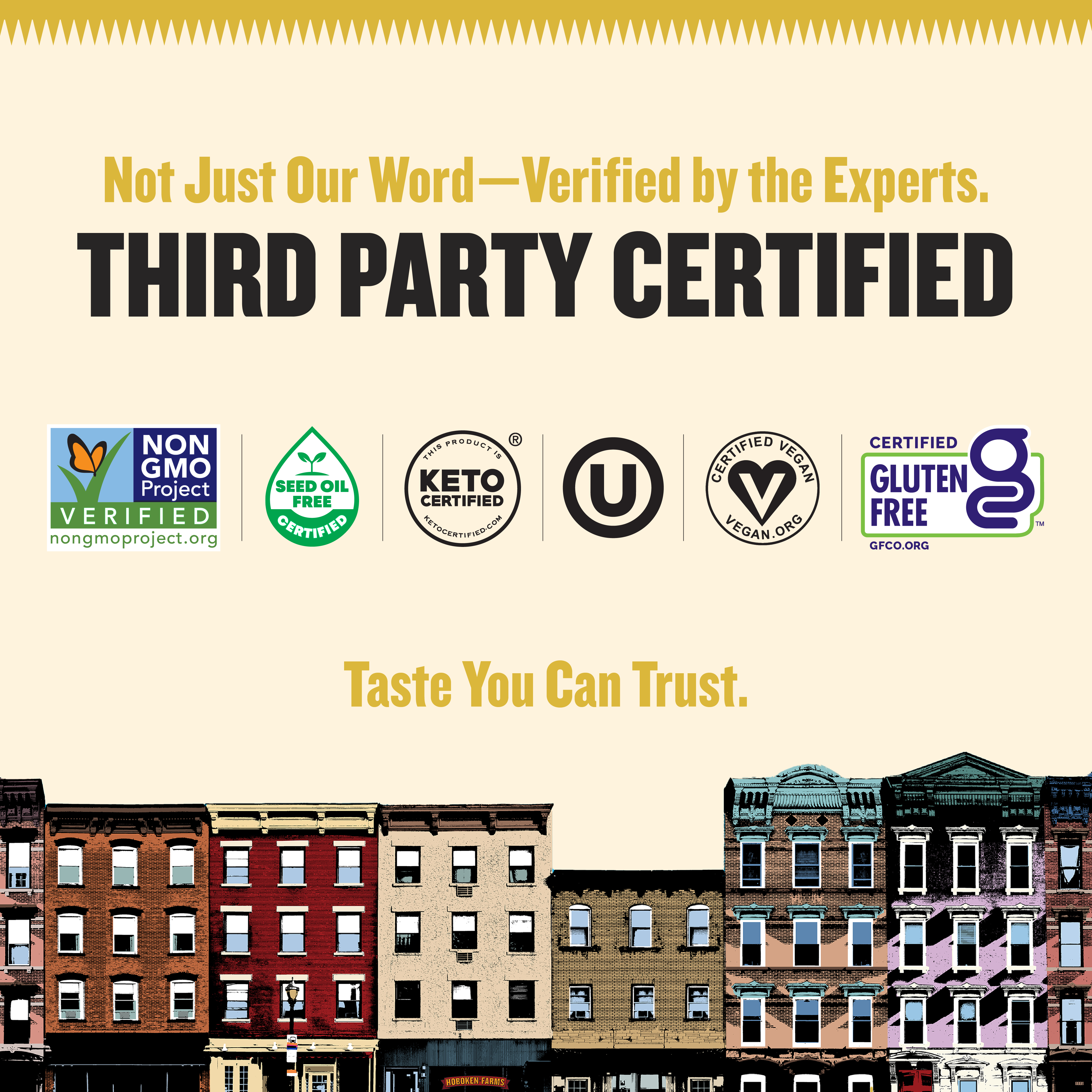 Hoboken Farms - Wholesale Pasta Sauce - Hoboken Farms Basil Marinara 6 Pack3