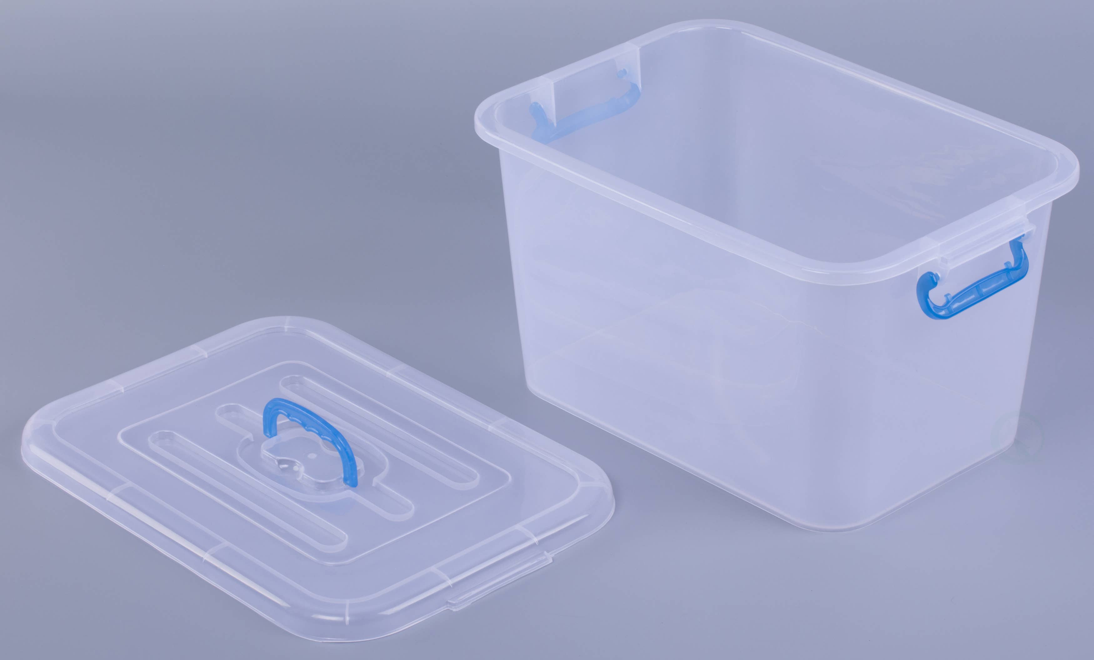 Quickway Imports - Venta al por mayor Recipientes para alimentos - Contenedor de almacenamiento transparente grande con tapa y asas, juego de 33