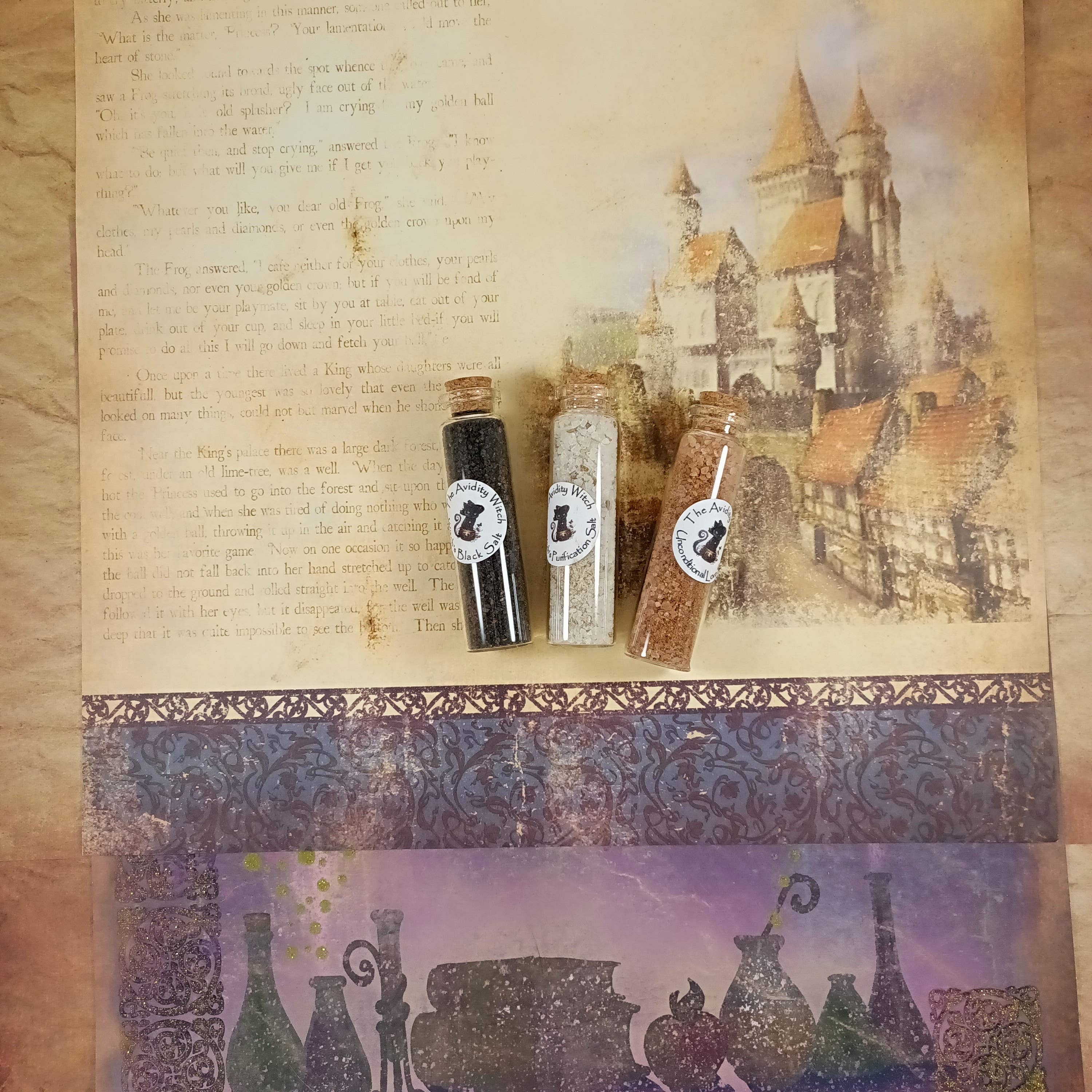 The Avidity Witch - Wholesale Meditation Supplies - Witch Salt Set3