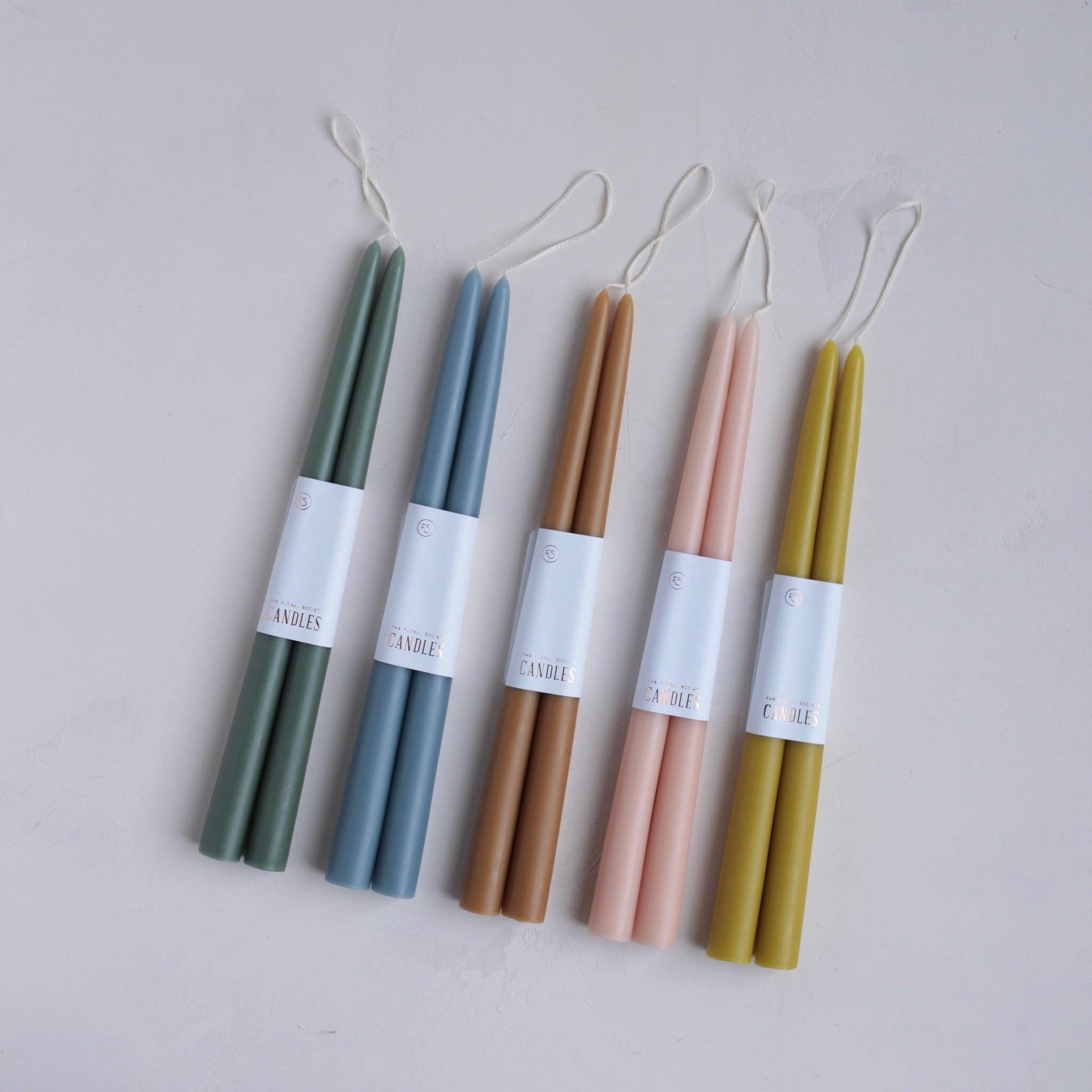 The Floral Society - Wholesale Tapered Candle/Candlestick - 12" Dipped Taper Candles15