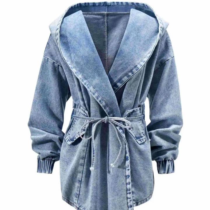 Huvtröja med jeansjacka ~ 1 Dk Wash Skicka IDAG! för wholesale av Serenity Collective