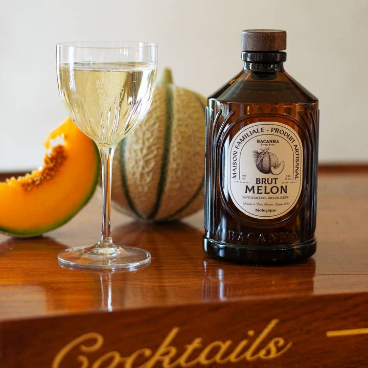 Bacanha - Wholesale Cocktail Mix/Syrup - Raw Melon Syrup - Organic - 400ml - 13,5 fl. oz.2