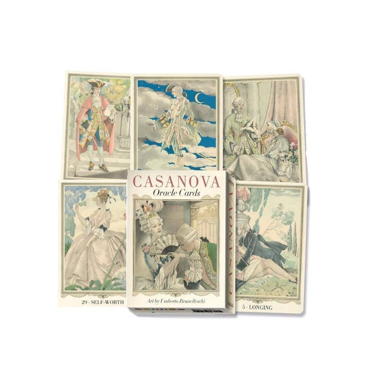 Cardshouse - Wholesale Tarot Cards - Casanova Oracle cards Lo Scarabeo
