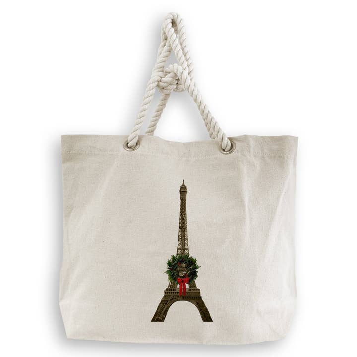 French Graffiti - Wholesale Tea Towel - Eiffel with Wreath6