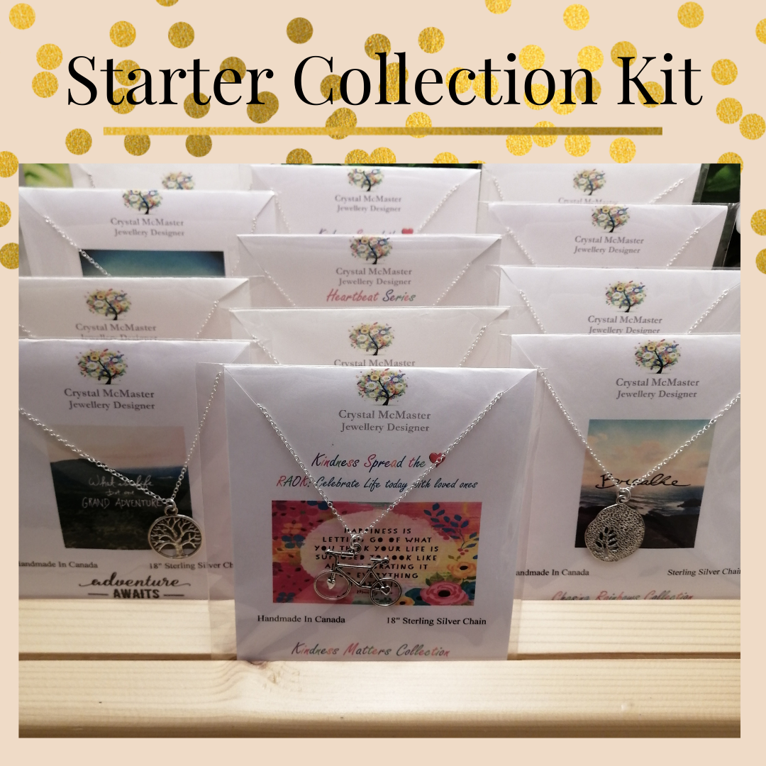 Crystal McMaster Jewellery Designer - Wholesale Sieradenset - Starter Kit collectie - 15 kettingen en 20 oorknopjes4
