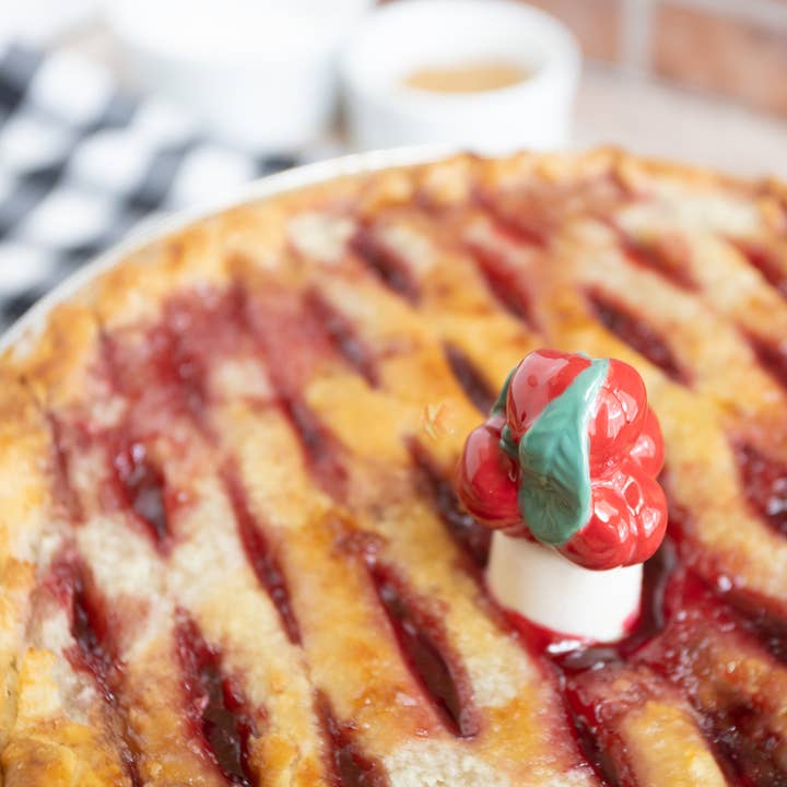 Fox Run Brands - Wholesale Kitchen Tool/Gadget - Fox Run Cherry Pie Vent, Pie Bird For Baking, 1.75” x 3”